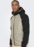 Only & Sons Normal Açık Kahve Erkek Ceket ONSANTON SOFTSHELL JACKET OTW