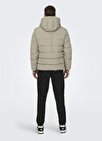 Only & Sons Açık Kahve Erkek Mont 22019598_ONSCAYSON PUFFA OTW