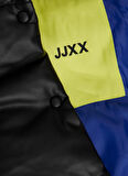 JJXX Siyah Kadın Mont JXBREEZY FAUX LEATHER SHORT JKT OTW