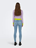 ONLPIUMO L/S CONTRAST PULL CC KNT KADIN CROP KAZAK