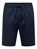 Only & Sons Onslinus 0007 Cot Lin Shorts Noos Erkek Şort