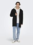 Only Siyah Erkek Mont ONSADAM COAT OTW VD