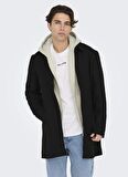 Only Siyah Erkek Mont ONSADAM COAT OTW VD