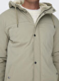 Only & Sons Açık Kahve Erkek Kaban 22025690_ONSALEXANDER PARKA OTW NOO