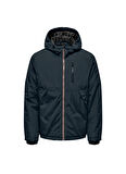 Only & Sons Lacivert Erkek Mont 22025214_ONSJAYDEN HOOD JACKET OTW