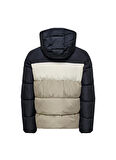 Only & Sons Lacivert Erkek Mont 22020857_ONSMELVIN LIFE HOOD PUFFER