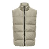 ONLY & SONS ONSMELVIN LIFE PUFFER VEST OTW VD BEJ