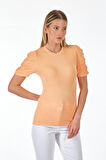 Only Truvakar Kol Turuncu Kadın T-Shirt 15289850