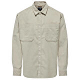 Only & Sons Alp Erkek Bej Gömlek (22024716-SLG)