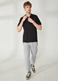 Jack & Jones Polo Yaka Düz Siyah Erkek T-Shirt 12238848_JCOSNORKLE POLO SS FST