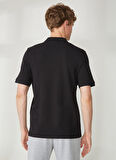 Jack & Jones Polo Yaka Düz Siyah Erkek T-Shirt 12238848_JCOSNORKLE POLO SS FST