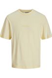 JACK&JONES JORFADED SS TEE CREW NECK sarı 