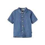 Erkek Çocuk Kot Mavi Gömlek 13216649