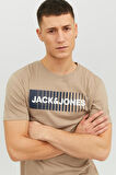 Jack & Jones Bej Erkek T-Shirt
