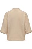 ONLY ONLTHYRA SS SHIRT NOOS WVN KREM