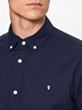 Erkek JPRBLUSUMMER SHIELD SHIRT S/S LN Gömlek-Lacivert | M