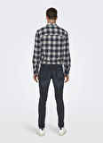 Only & Sons Yüksek Bel Dar Erkek Denim Pantolon 22026814_ONSLOOM SLIM LIFE B. BLACK