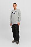 JACK&JONES JCODUST SWEAT CREW NECK GRİMELANJ