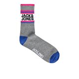 JACK&JONES JACATHLETIC LOGO TENNIS SOCK GRIMELANJ