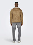 Only & Sons Kahve Erkek Mont 22026162_ONSROYCE SHEARLING JACKET