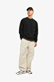 Jack & Jones Jcolab Erkek Siyah Sweatshirt 12241523-Black