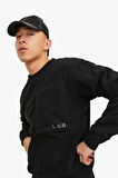 Jack & Jones Jcolab Erkek Siyah Sweatshirt 12241523-Black