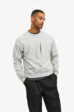 Jack & Jones Jcolab Erkek Gri Sweatshirt 12241523-Grey