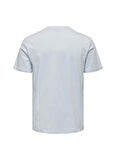 Only & Sons O Yaka Baskılı Mavi Erkek T-Shirt 22026069_ONSWB REG SS TEE