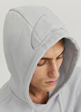 Jack & Jones Kapüşon Yaka Beyaz Erkek Sweatshırt 12242176_JCOREACT SWEAT HOOD