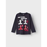 Name It Spiderman Antrasit Erkek Çocuk Sweatshirt 13221198