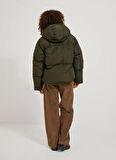 JJXX Koyu Yeşil Kadın Mont JXMISTY DOWN BLEND PUFFER JACKET OT