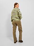 Jack&Jones JJXX O Yaka Limon Kadın Kazak 12207206