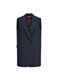 JJXX Lacivert Kadın Blazer JXMARY STRIPED SL BLAZER