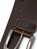JACFLAG 4 CM ERKEK DERİ KEMER