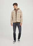 Jack & Jones Düşük Bel Slim Fit Siyah Erkek Denim Pantolon 12237316_JJIGLENN JJICON GE 842 I.K