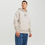 Jack & Jones Cosmo Erkek Bej Sweatshirt (12233979-WM)