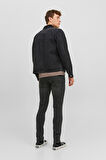 Jack & Jones Erkek Jjglenn Jjoriginal Mf 772 Dar Kesim Kot Pantolon 12237350 Siyah