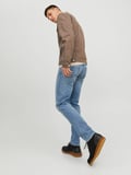 Jack Jones Mıke Tapered Fit Erkek Jean Pantolon 12237309