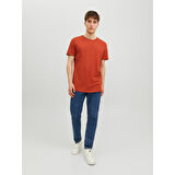 JJEBASHER TEE O-NECK SS ERKEK T-SHIRT