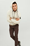 Jack & Jones Standart Krem Erkek Ceket 12236300_JJEBASIC SOFTSHELL HOOD NO