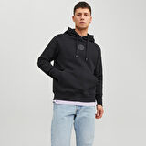 Jack & Jones Cosmo Erkek Siyah Sweatshirt (12233979-B)