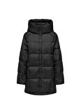 Only Siyah Kadın Kaban ONLASTA OVERSIZED PUFFER COAT CC OT
