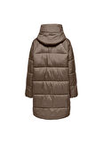 Only Açık Kahve Kadın Kaban ONLASTA OVERSIZED PUFFER COAT CC OT