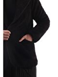 Only Kadın Kapüşonlu Sherpa Peluş İnce Mont Kaban - 15300637