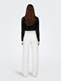 ONLPIUMO L/S CONTRAST PULL CC KNT KADIN CROP KAZAK