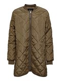 ONLNEWJESSICA QUILTED JACKET CC OTW Kadın Kahverengi Mont - 15295402