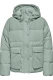 ONLY ONLSADIE CORD MIX PUFFER CC OTW YEŞİL