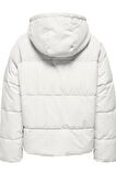 ONLY ONLSADIE CORD MIX PUFFER CC OTW BEYAZ