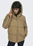 Only Bakır Kadın Mont ONLNEWSYDNEY SARA PUFFER JACKET CC