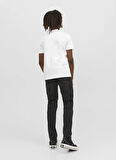 Jack & Jones Baskılı Beyaz Erkek Çocuk T-Shirt 12237411
